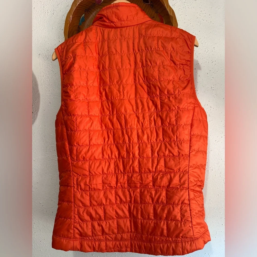 Patagonia Men’s Orange Nano Puff Vest Size Small - Picture 3 of 10